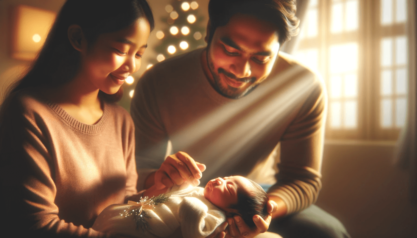 年賀状で伝える新しい家族:出産報告の感動例文集