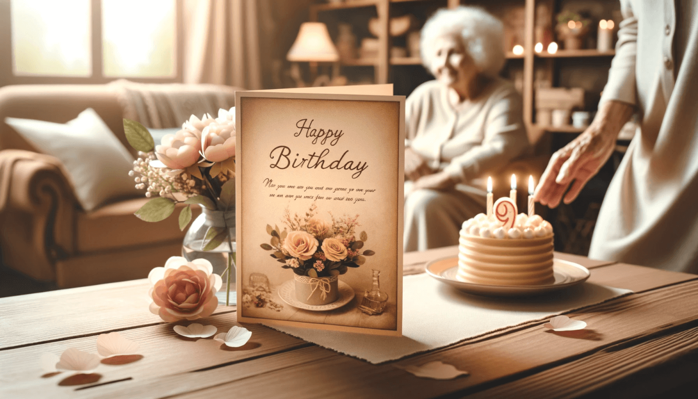 介護現場での誕生日：高齢者への愛情を込めたメッセージ例文