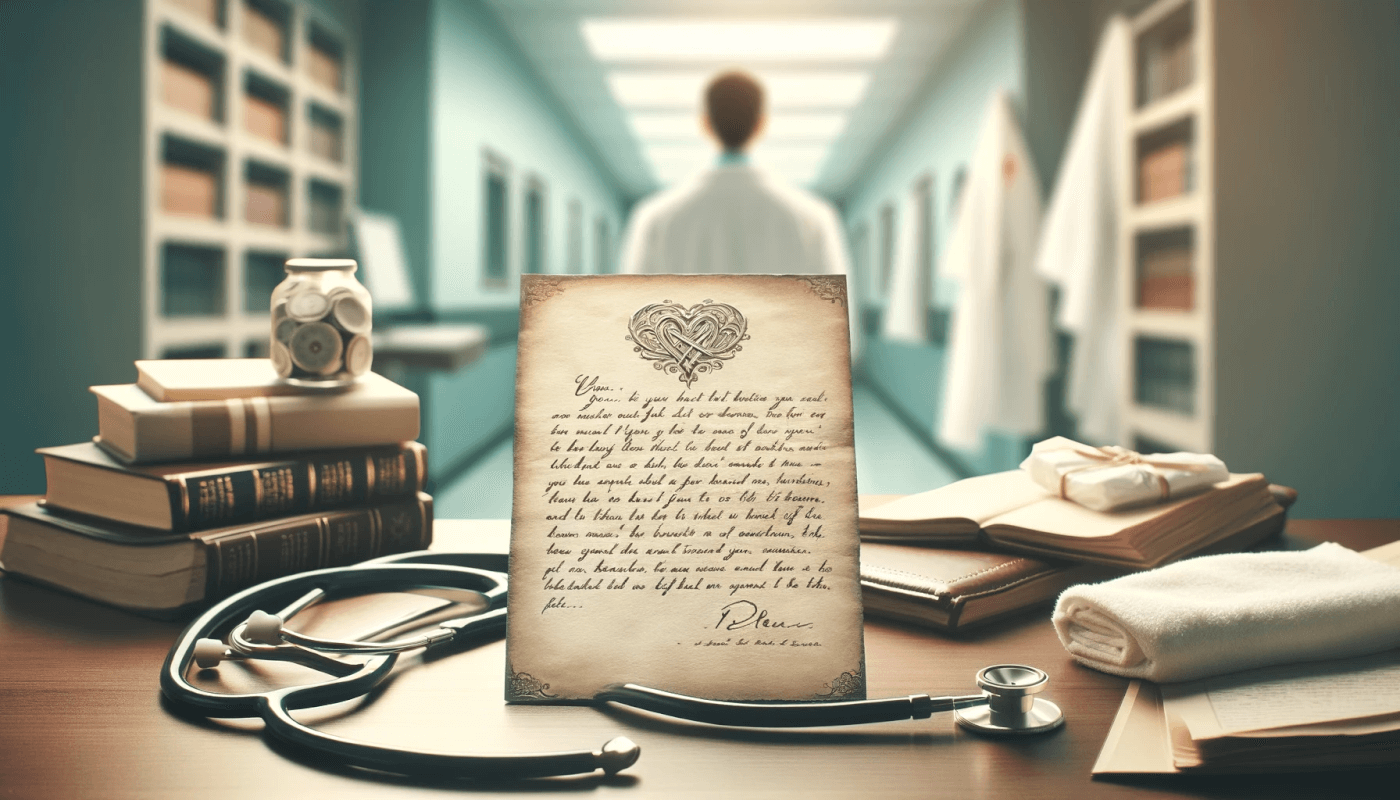 故人の治療に尽力した医師への感謝：心からの手紙例文