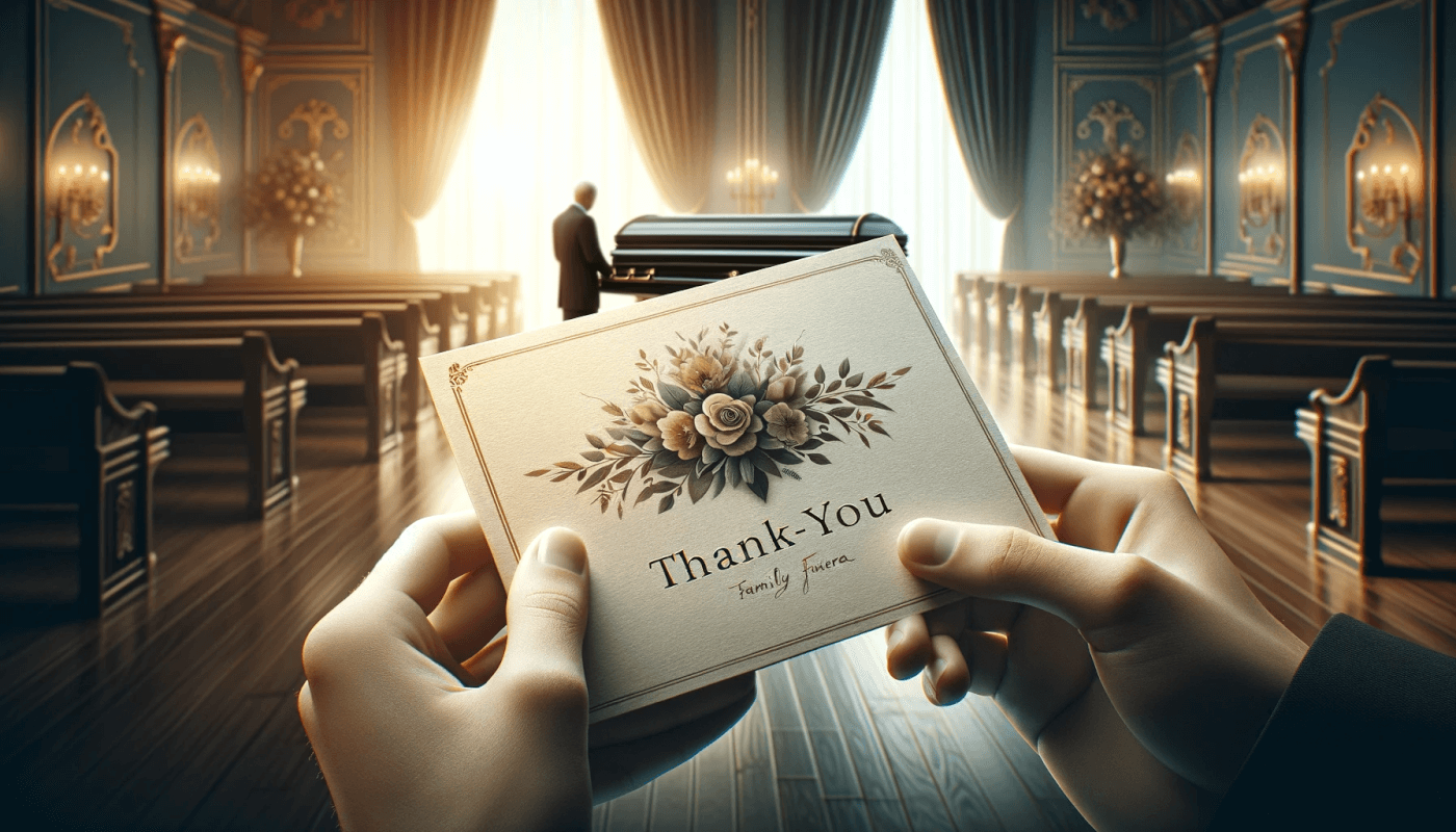 家族葬後に贈る挨拶状:心に残る感謝と報告の例文
