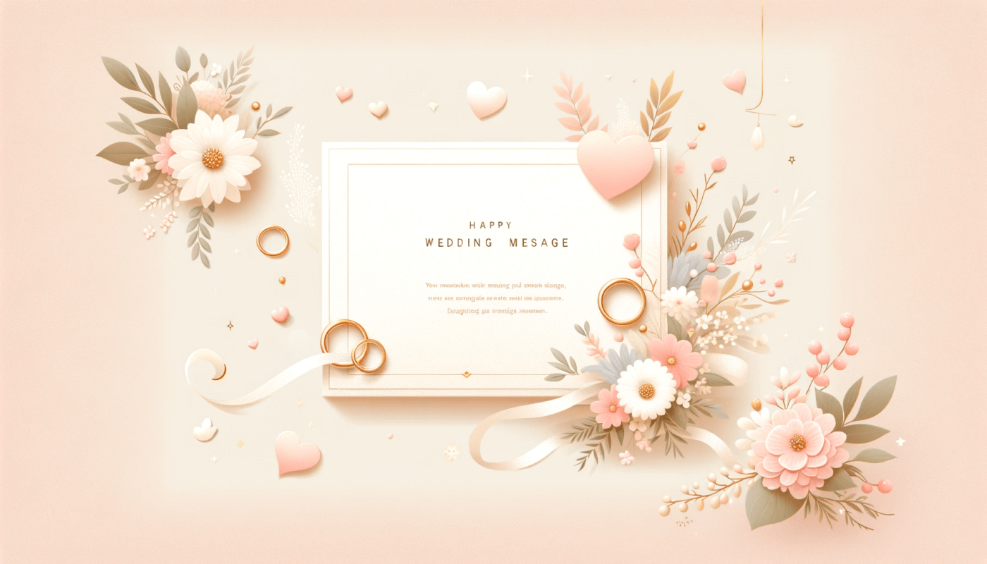 友達に贈る結婚式メッセージカードの魅力的な例文ガイド